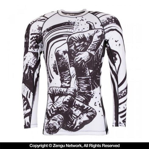 Tatami Grapplers Collective - Triangle Grappling Rashguard-1